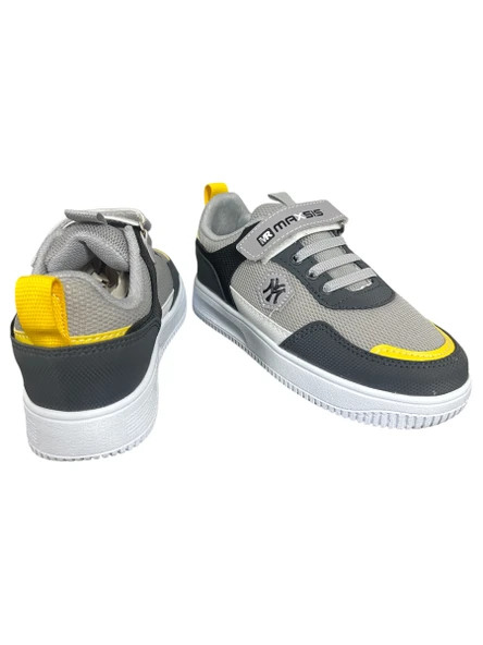 Mr.Maxsis Gri Erkek Çocuk Ayakkabısı - Resim 4