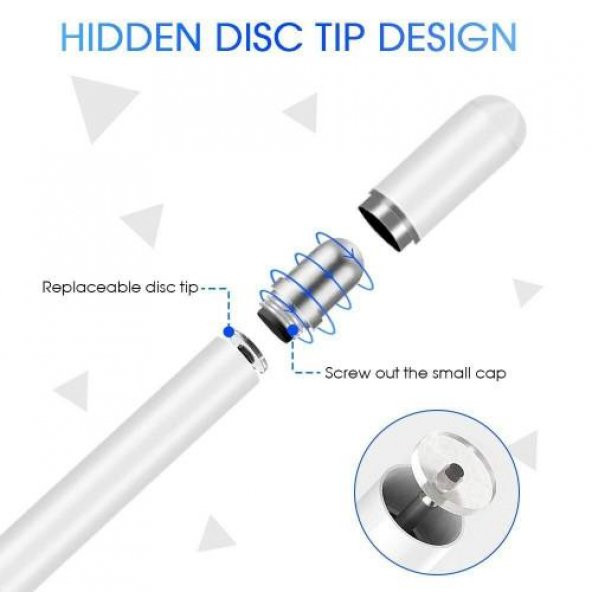 Universal iPad Stylus Dokunmatik Tablet Kalem - Eldiven - Yedek Uç - 2