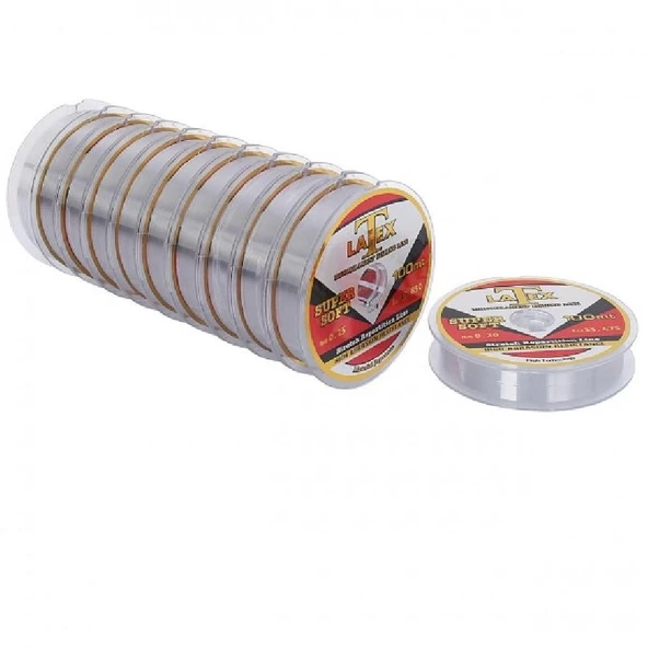 Latex Super Soft 100 Metre Monoflament Misina 0,30Mm ürün görseli