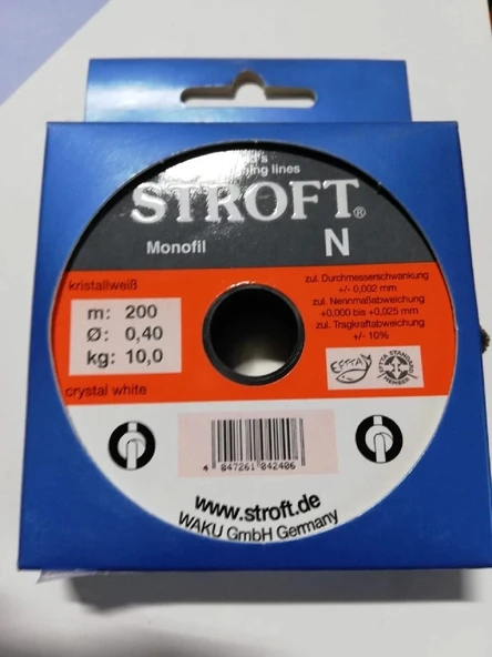 Stroft N 200Mt Monoflament 0,40Mm ürün görseli