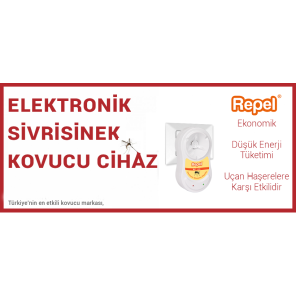 Repel Elektronik Sivrisinek Kovucu RF 110 m2 - 6