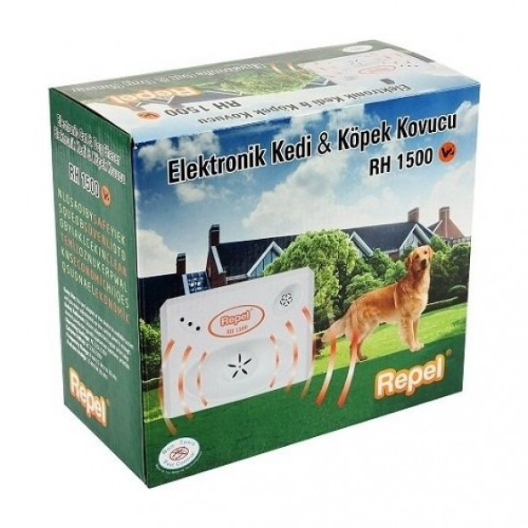 Repel RH 1500 V2 Elektronik Kedi Köpek Hayvan Kovucu