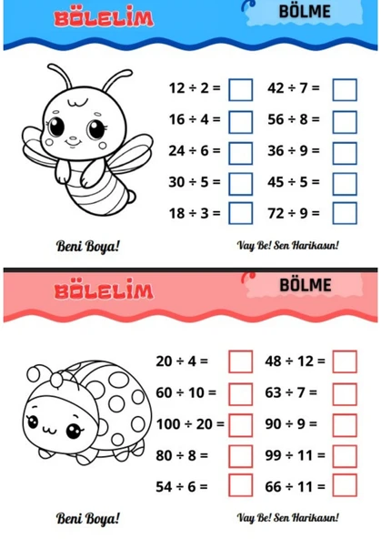 Birinci-İkinci ve Üçüncü Sınıflar Süper Matematik (BÖL-BOYA) - 3