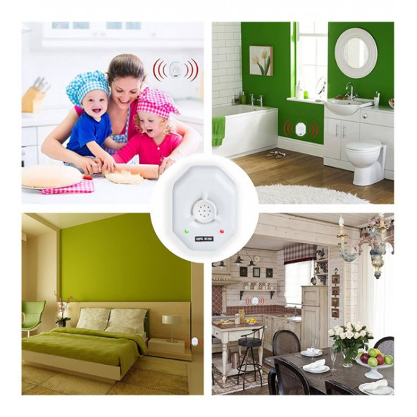 Repel RF 200 Ultrasonik Fare Kovucu ve Haşere Cihazı - 3