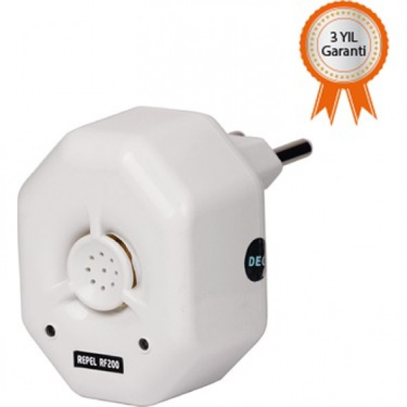 Repel RF 200 Ultrasonik Fare Kovucu ve Haşere Cihazı - 6