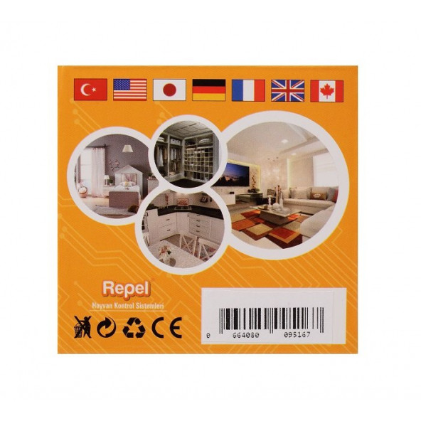 Repel RF 200 Ultrasonik Fare Kovucu ve Haşere Cihazı - 7