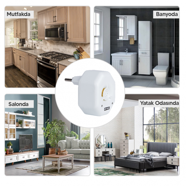 Repel RF 200 Ultrasonik Fare Kovucu ve Haşere Cihazı - 9