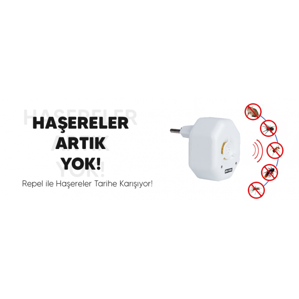 Repel RF 200 Ultrasonik Fare Kovucu ve Haşere Cihazı - 11