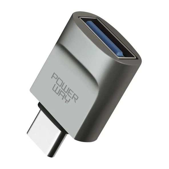 TYPE-C TO USB OTG ÇEVİRİCİ POWERWAY