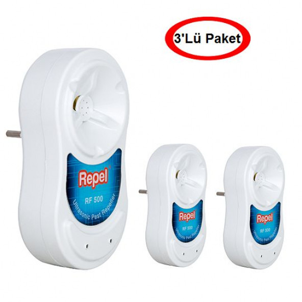 Repel RF 500 Fare Kovucu Sıçan Kovucu Süper Etki (3Lü Paket) - 3
