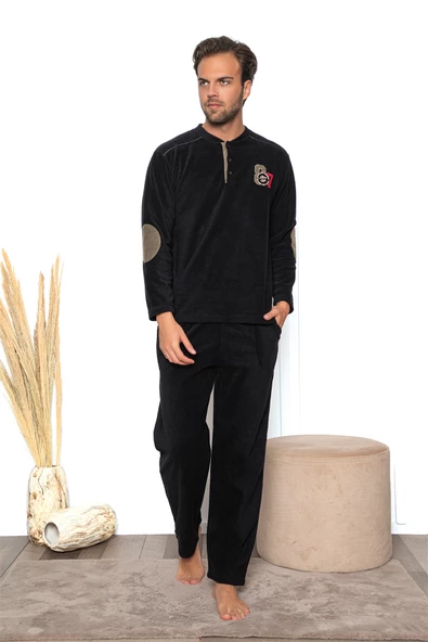 Nisanca Kışlık Erkek Polar Pijama Takımı - 5