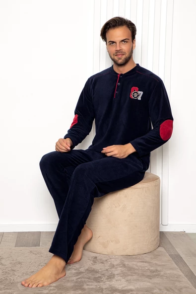 Nisanca Kışlık Erkek Polar Pijama Takımı - 3