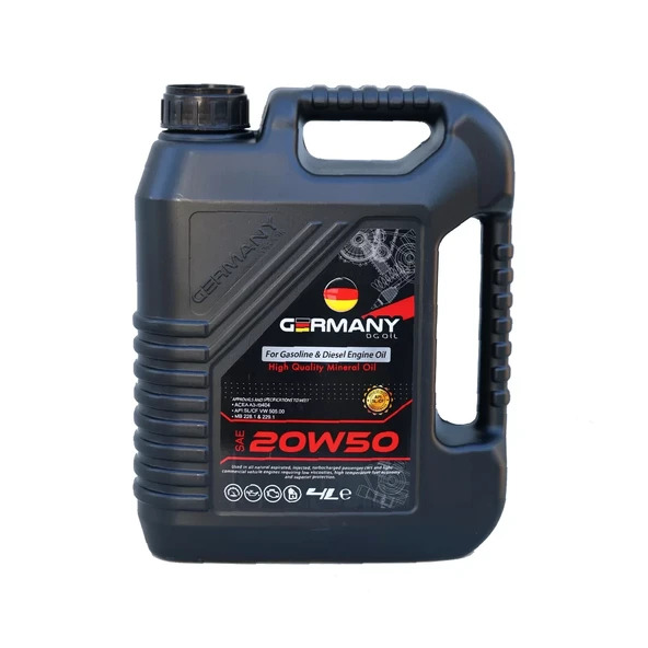 DG OIL GERMANY 20w-50 Full Synthetic 4 Lt