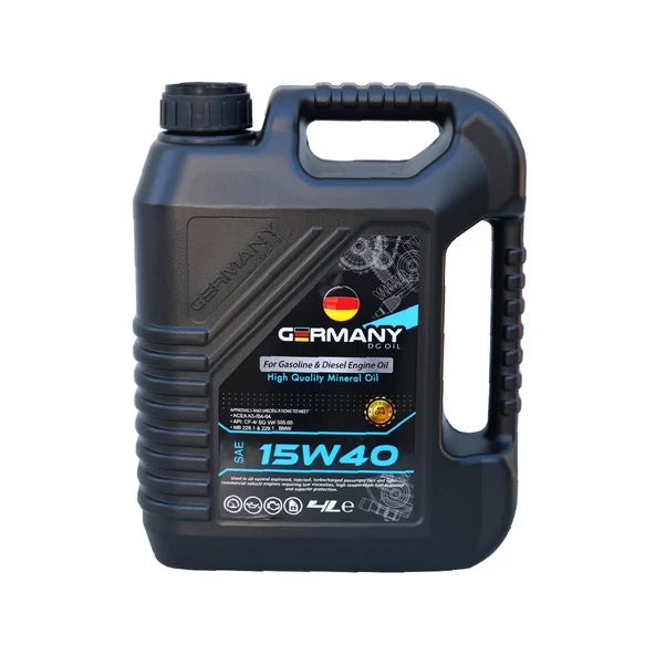 DG OIL GERMANY 15w-40 A3-B4 Full Synthetic 4 Lt ürün görseli