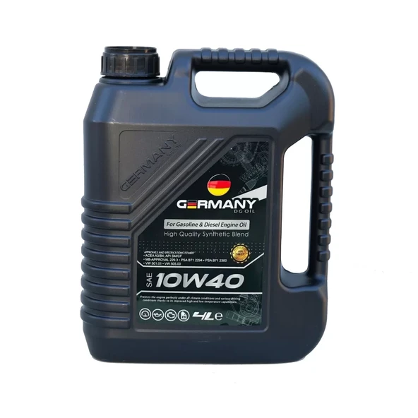 DG OIL GERMANY 10w-40 A3-B4 Sentetik Motor Yağı 4 Lt ürün görseli