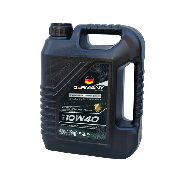 DG OIL GERMANY 10w-40 A3-B4 Sentetik Motor Yağı 4 Lt - 3