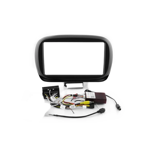 GOVİMAKS FIAT 500X 2016-2021 UYUMLU 9 İNC ANDROID MULTİMEDYA ÇERÇEVESİ-SOKET-CANBUS ürün görseli 1