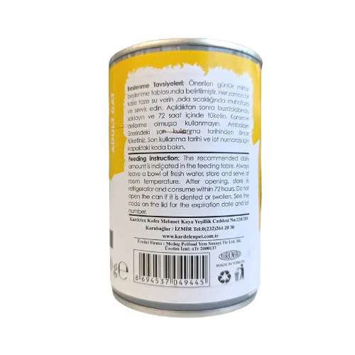 Snow Ciğerli 400 Gr yetişkin Konserve Kedi Maması 6 adet - 4