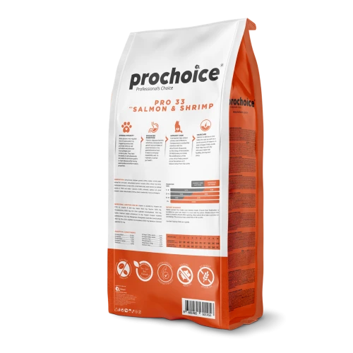 Pro Choice Pro 33 Sterilised Somonlu Kısırlaştırılmış Kedi Maması 15 Kg. - 2