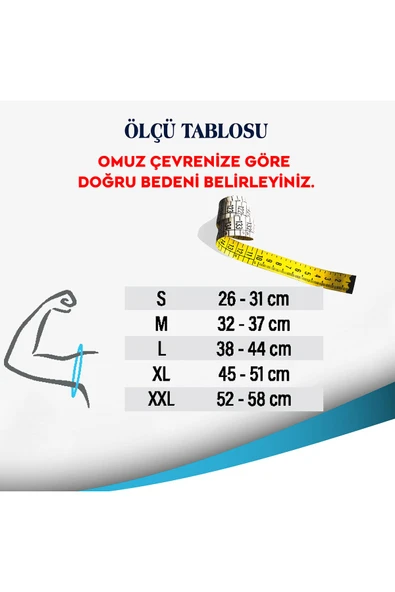 Vizor CODE 208-LUX Klavikula Bandajı (Siyah) - 2