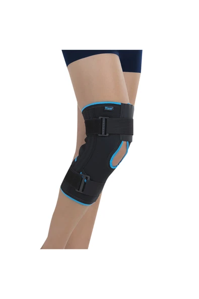 Vizor Patella ve Ligament Destekli Önü Yarım Açık Dizlik CODE 503-A
