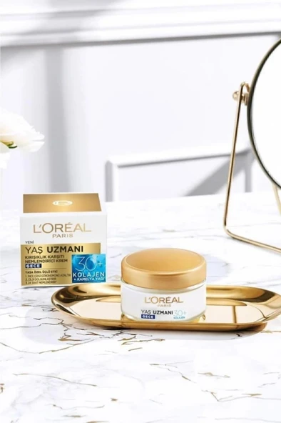 L'Oreal Paris Yaş Uzmanı 30 Kırışıklık Karşıtı Nemlendirici Gece Kremi - 6