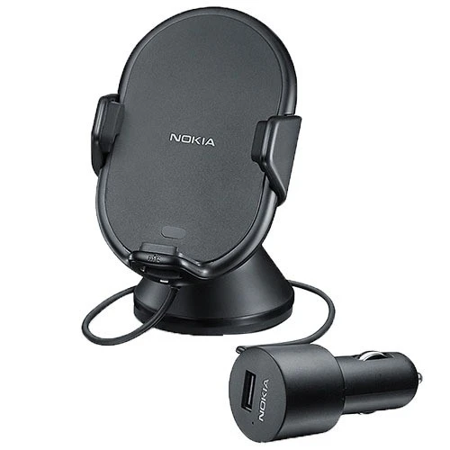 Nokia CR-200 WLC Kablosuz Şarj Destekli Araç Tutucu - Siyah