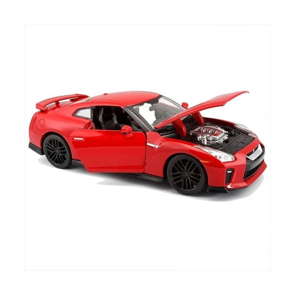 Nessiworld 21082 Burago 1:24 Nissan GT-R 2017 Model Araba - 3
