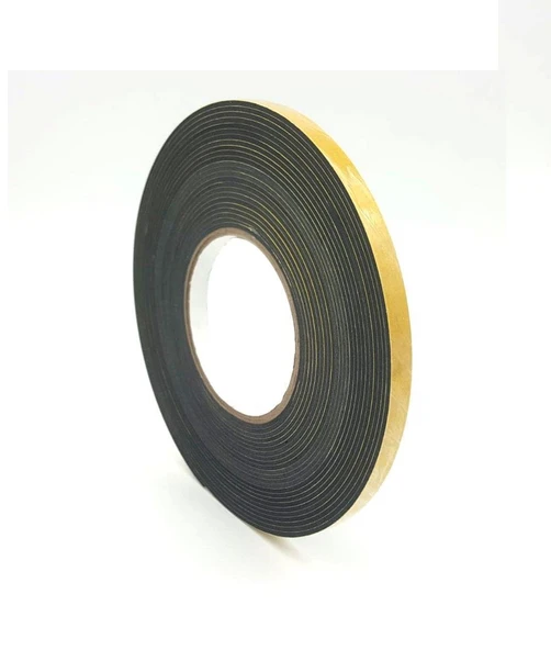 İzolasyon Süngeri Yapışkan Bantlı Yalıtım Süngeri Eva 2x10 2mm Kalınlık 10mm Genişlik 10 Metre - Resim 2