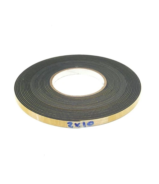 İzolasyon Süngeri Yapışkan Bantlı Yalıtım Süngeri Eva 2x10 2mm Kalınlık 10mm Genişlik 10 Metre - Resim 4