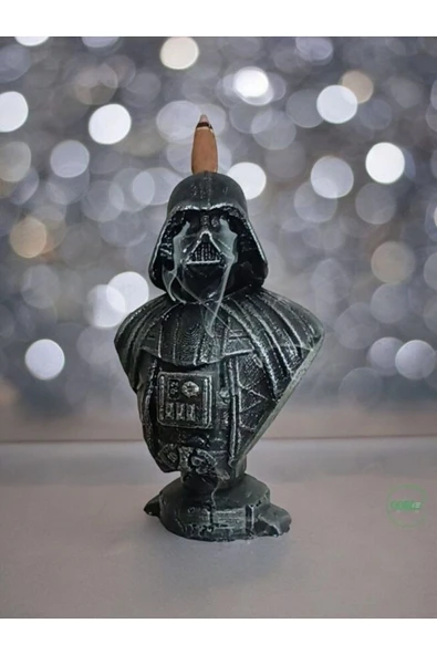 Darth Vader Karakterli Geri Akış Büst Tütsülük Hediyeli - 2