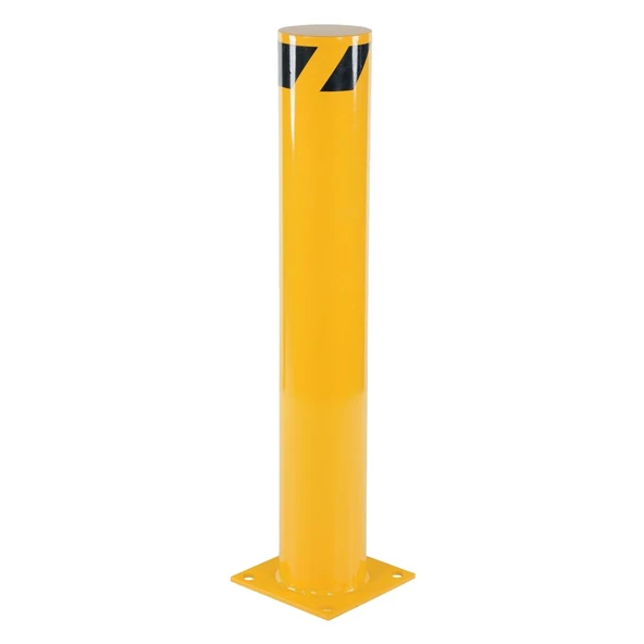 Demir Duba Metal Fabrika Park Demiri Otopark Sabit Baba Bariyeri 114mm 90 cm 2mm Turuncu