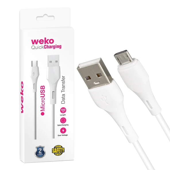 WEKO - WK-22017 USB TO MICRO USB 1 MT ŞARJ KABLOSU KUTULU (NO:5)