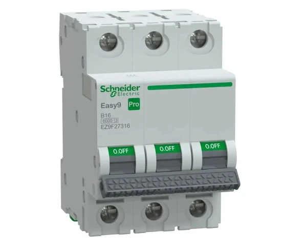 Schneider Pro 3 Faz 16A 6 KA B Tipi Sigorta -EZ9F27316