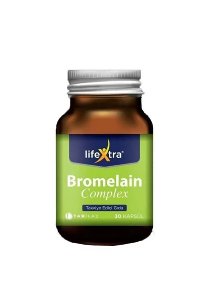 LifeXtra Bromelain Complex 30 Kapsül 8680133002540