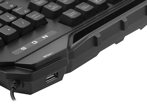 Rampage KB-R63 STAGE 4 Macro Fonksiyon Oyuncu Klavyesi - 2