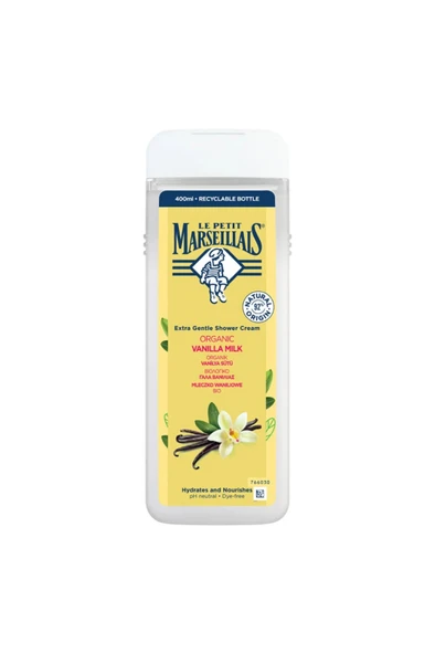 Le Petit Marseillais Duş Jeli Vanilya Sütü 400 ml