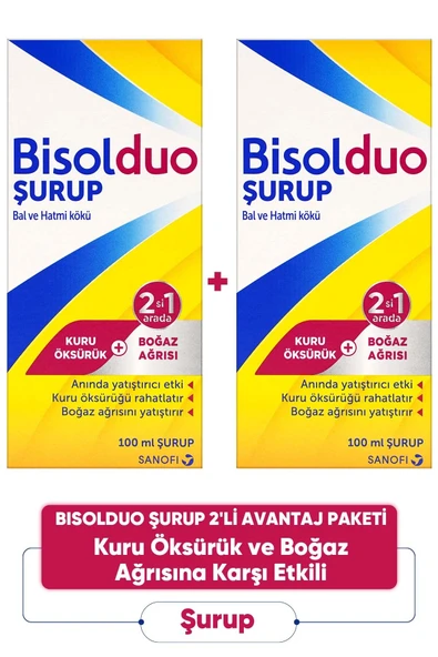 Bisolduo Şurup 100 ml 2 Adet