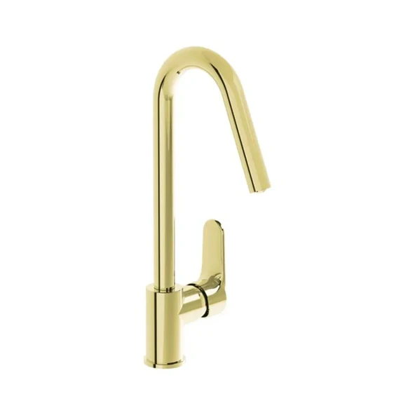 VitrA Artema Root Round A4274223 Eviye Bataryası, Altın - 1
