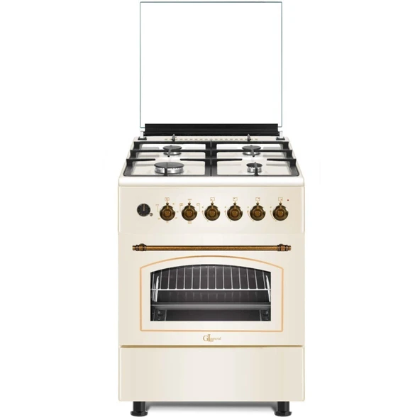 GL General 60 cm Krem Kuzine Set (GLD 022RK-GLF 6040RK) - 4