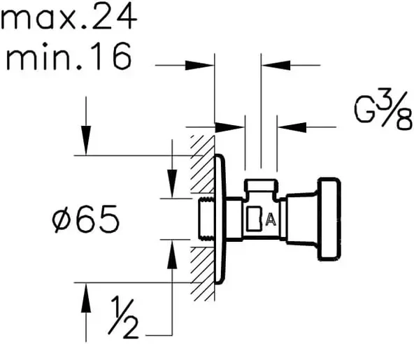 VitrA Artema Ara Musluk Krom A45235 - 3