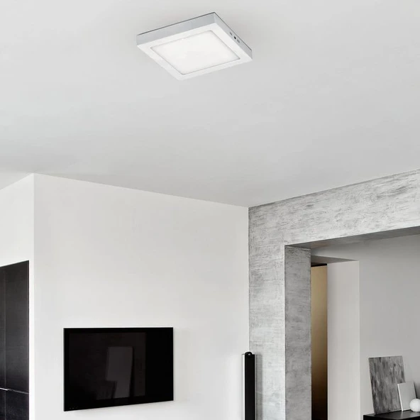 30 Watt Beyaz Işık, Çok Kaliteli Sıva Üstü Metal Kasa Tavan Armatürü, 3200 Lümen 6400 Kelvin Armatür - Resim 6