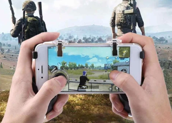 Kol Joystickli Telefon uyumlu Tetikli 5 in 1 Hytech HY-PG51 Kırmızı-Siyah - Resim 3