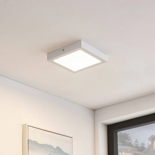 30 Watt Beyaz Işık, Çok Kaliteli Sıva Üstü Metal Kasa Tavan Armatürü, 3200 Lümen 6400 Kelvin Armatür - Resim 8