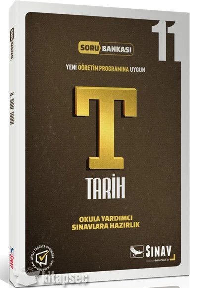 11. Sınıf Tarih Soru Bankası Sınav Dergisi Yayınları