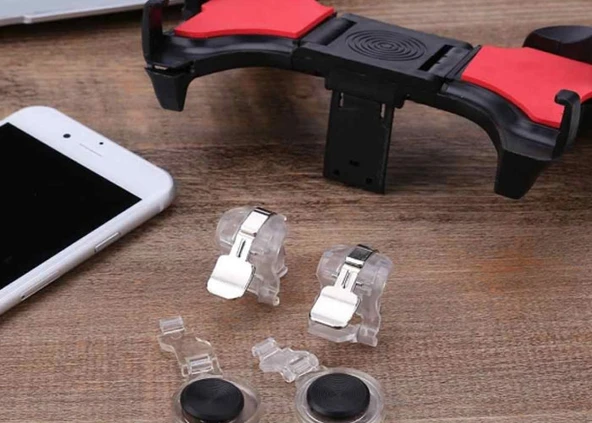 Kol Joystickli Telefon uyumlu Tetikli 5 in 1 Hytech HY-PG51 Kırmızı-Siyah - Resim 4