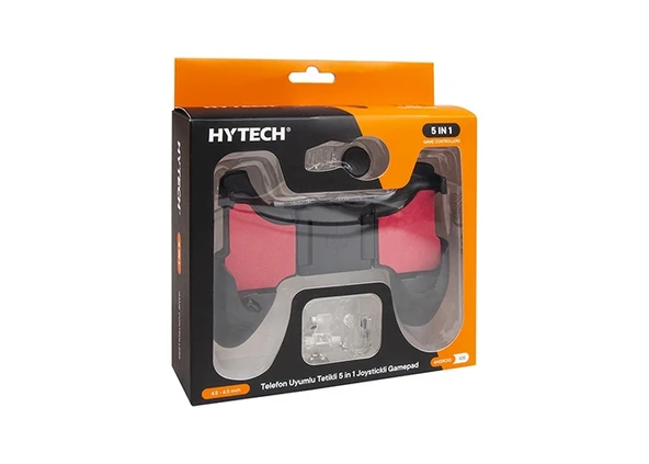 Kol Joystickli Telefon uyumlu Tetikli 5 in 1 Hytech HY-PG51 Kırmızı-Siyah - Resim 2