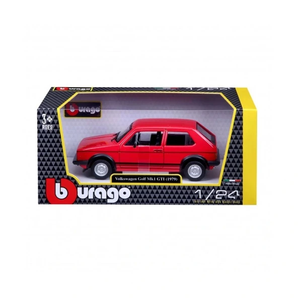 21089 1:24 Burago Volswagen Golf Mk1 Gtı ürün görseli 1