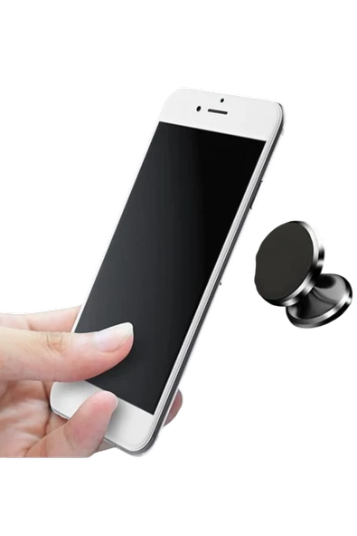 Üniversal Manyetik Mıknatıslı Telefon Tutucu Oto Araç İçi Tutucu - 6
