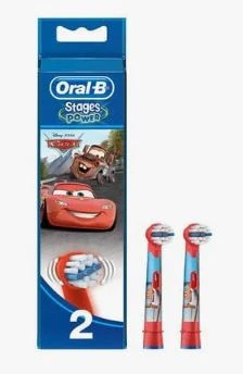ORAL B CARS 2 Lİ DİŞ FIRÇASI YEDEĞİ